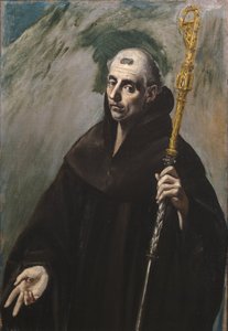 Nursiai Szent Benedek, 1577-1579 alkotó: El Greco