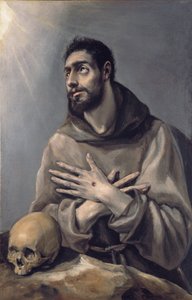 Szent Ferenc extázisban alkotó: El Greco