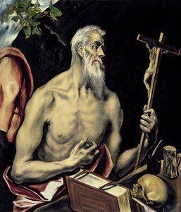 Szent Geronimo alkotó: El Greco