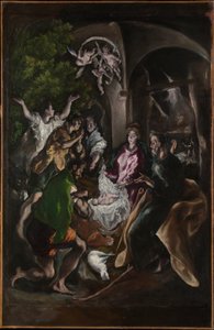 A Pásztorok imádása, 1605-10 alkotó: El Greco