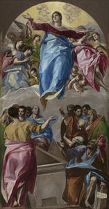 Szűz Mária mennybemenetele alkotó: El Greco