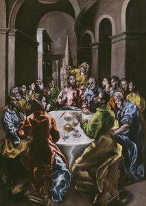 Az ünnep Simon-házban, 1608-14 alkotó: El Greco