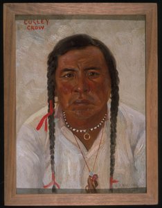 Curley (Ashishishe) 1897 (olaj, vászon)