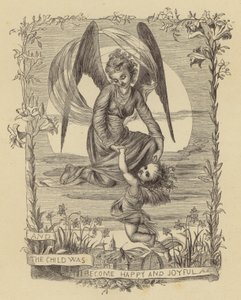 És a gyermek boldog és vidám lett (litho) alkotó: Eleanor Fortescue Brickdale