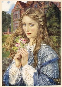 Evelyn Hope. alkotó: Eleanor Fortescue-Brickdale