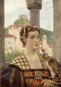 Kate, a királynő (színes litó) alkotó: Eleanor Fortescue Brickdale