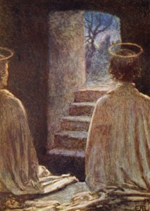 Az üres sír (színes litó) alkotó: Eleanor Fortescue Brickdale
