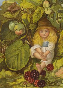 A dióbokor bokor (színes litó) alkotó: Eleanor Fortescue Brickdale