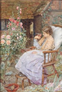 Mert mi a madarak hangja, Ay, és az állatoké, – de alkotó: Eleanor Fortescue Brickdale