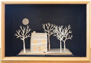 Cottage light box, 2012 (vegyes technika)