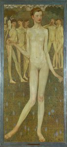 Adolescentia (olaj, vászon) alkotó: Elena Luksch-Makowsky