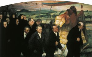 A Corpus felvonulása Lezóban alkotó: Elias Salaverria Inchaurrandieta
