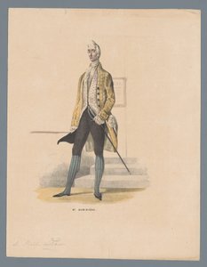Mr. Deminière (cím a tárgyon) alkotó: Elias Spanier (attributed to)