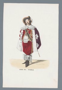 Lajos XIII. 17e Siècle (cím a tárgyon) alkotó: Elias Spanier