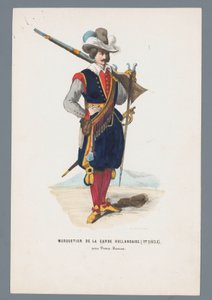 A holland gárda testőre (17. század). Maurice herceg alatt