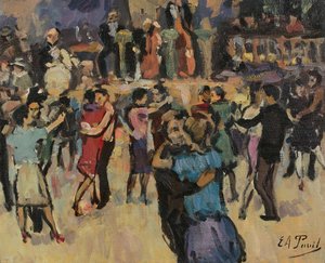 Bal Tabarin. alkotó: Elie Anatole Pavil