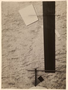 Proun in Material alkotó: Eliezer Markowich Lissitzky
