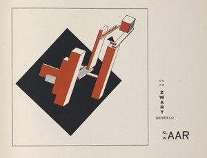 Két négyzetről, 1922. alkotó: Eliezer Markowich Lissitzky