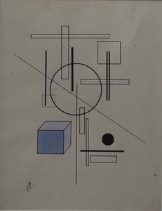 Összeállítás, 1920 alkotó: Eliezer Markowich Lissitzky