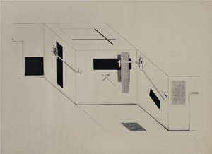 Proun alkotó: Eliezer Markowich Lissitzky