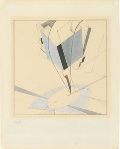 Proun 5 alkotó: Eliezer Markowich Lissitzky