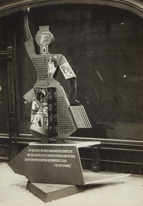 A nő és a sajtó, 1928. alkotó: Eliezer Markowich Lissitzky
