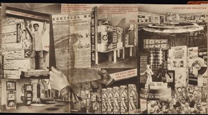 Szovjetunió. A kölni nemzetközi sajtókiállítás szovjet pavilonjának katalógusa, 1928 alkotó: Eliezer Markowich Lissitzky