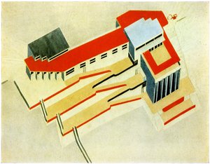Jachtklub alkotó: Eliezer Markowich Lissitzky