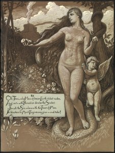 (Illusztráció Omar Khayyám Rubáiyátjához) A kezdet kezdetén alkotó: Elihu Vedder