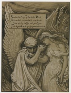 (Illusztráció Omar Khayyám Rubáiyátjához) A halál kelyhe alkotó: Elihu Vedder