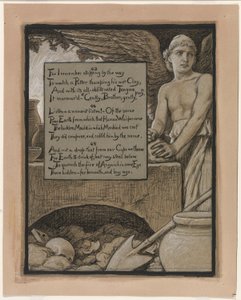 (Illusztráció Omar Khayyám Rubáiyátjához) A mennyei fazekas alkotó: Elihu Vedder