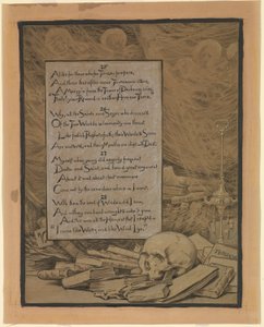 (Illusztráció Omar Khayyám Rubáiyátjához) Teológia alkotó: Elihu Vedder