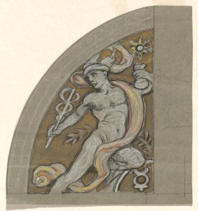 Tanulmány a Mercury számára alkotó: Elihu Vedder