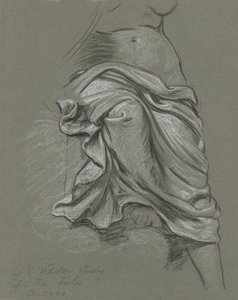 Tanulmány a csillagokban gyülekező sorsokhoz, 1884-1887. alkotó: Elihu Vedder