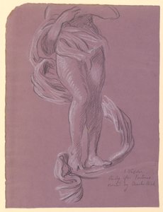 A "Szerencse" tanulmányozása alkotó: Elihu Vedder