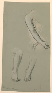 Egy modell tanulmányozása alkotó: Elihu Vedder