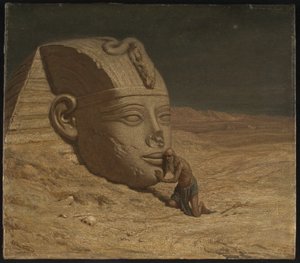 A Szfinx Kérdője alkotó: Elihu Vedder