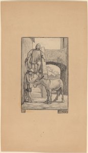 A Fiú és a Szamár alkotó: Elihu Vedder