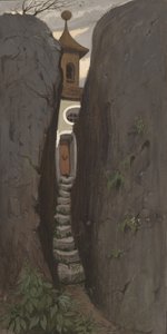 Üveges, c. 1877. alkotó: Elihu Vedder