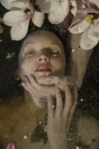 Elrablás, 2016 (szitanyomat) alkotó: Elinleticia Högabo