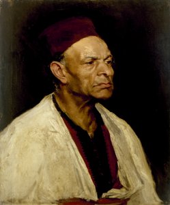 Egy Fezt viselő férfi portréja, 1908 [LDUCS-5085]