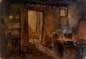 Egy konyha belseje, n.d.
