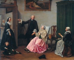 Orvosi látogatás alkotó: Elisabeth Geertruida Wassenbergh