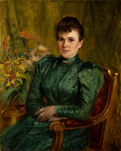 Anna Kjöllerfeldt, született Sinebrychoff (1854-1943) alkotó: Elisabeth Keyser
