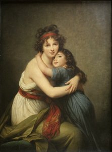 Elisabeth Louise Vigée-Lebrun, Madame Vigée-Lebrun és lánya alkotó: Élisabeth Louise Vigée Le Brun