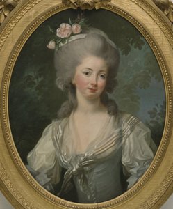 Ernestine Frederique, Croy hercegnője – Ernestine-Frederique, Croy hercegnő portréja, Vigee-Lebrun, Marie Louise Elisabeth (1755-1842). Olajfestmény. Mérete: 74x60 cm. Nemzeti Múzeum Stockholm alkotó: Elisabeth Louise Vigee Lebrun