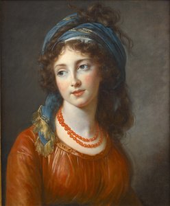 Aglaé de Gramont portréja, szül. de Polignac 1768-1812, 1794 alkotó: Elisabeth Louise Vigee Lebrun