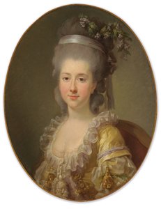 Potocka Urszula grófnő portréja, született Zamoyska alkotó: Elisabeth Louise Vigee-Lebrun