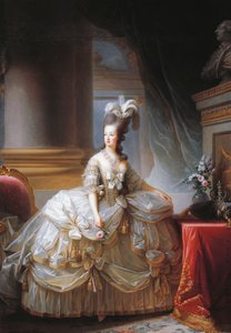 Marie Antoinette portréja (Bécs alkotó: Elisabeth Louise Vigee Lebrun