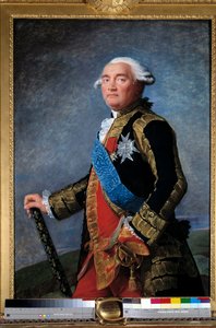 Philippe Henri, de Segur márki (1724-1801) portréja, Franciaország minisztere Marie Elisabeth Louise Vigee Le Brun (vagy Vigee-Lebrun vagy Vigee Lebrun) festménye (1755-1842). 1789. Mérete 1,15x0,81 m. - Philippe Henri, Segur márki portréja (172 alkotó: Elisabeth Louise Vigee Lebrun